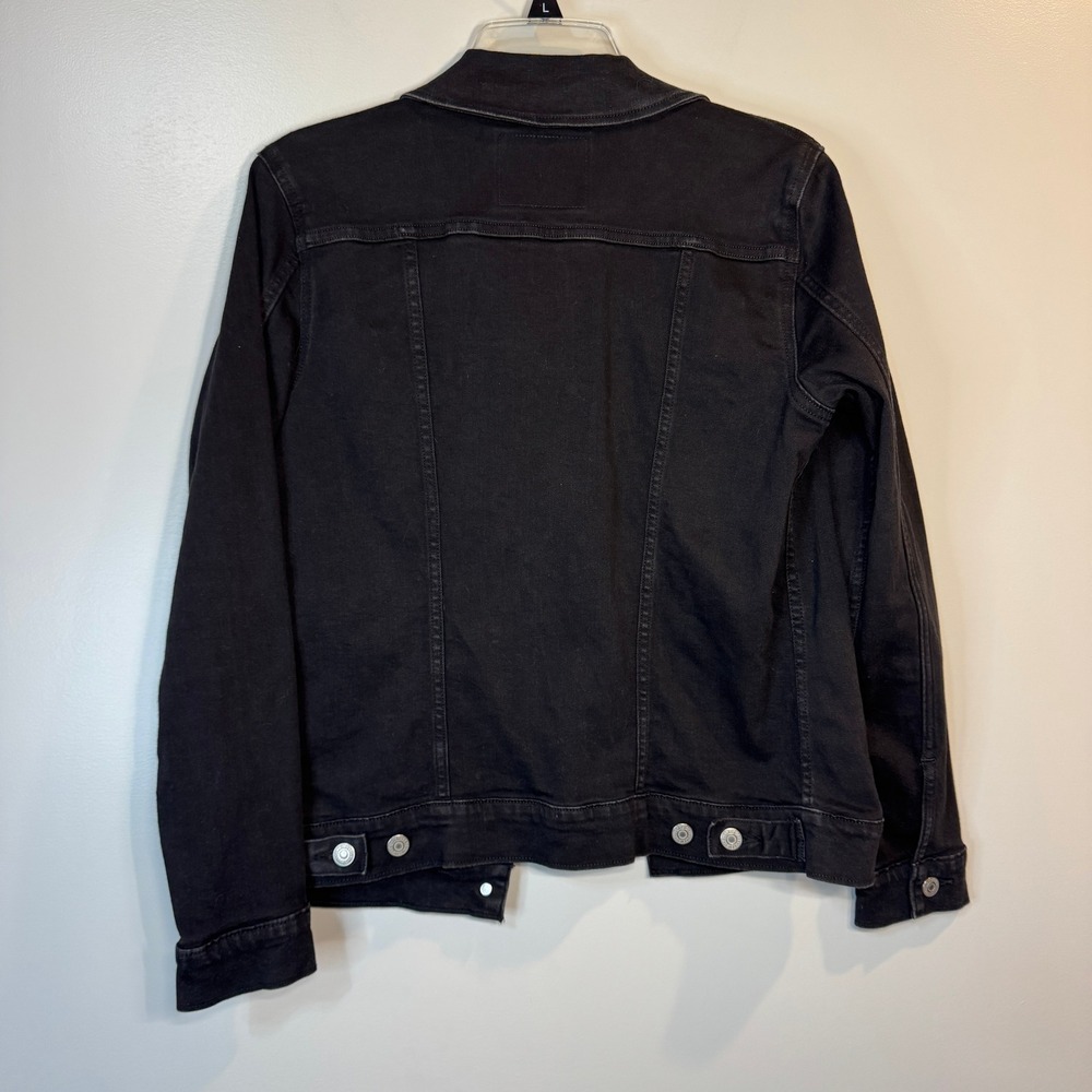 Levi's Women's Black Jean Jacket - Picture 3 of 6